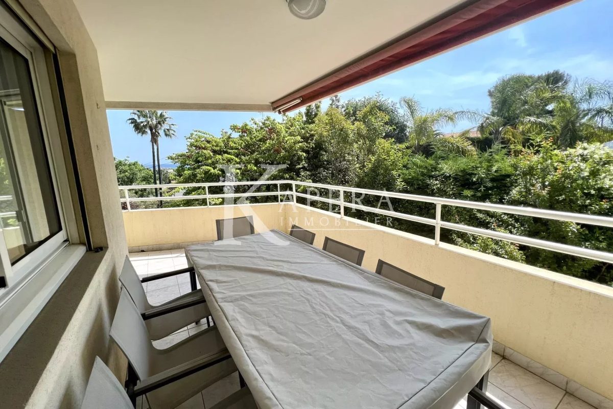 LOCATION VIDE 3 PIECES 75m2 - ANTIBES ILETTE - VUE MER-GARAGE