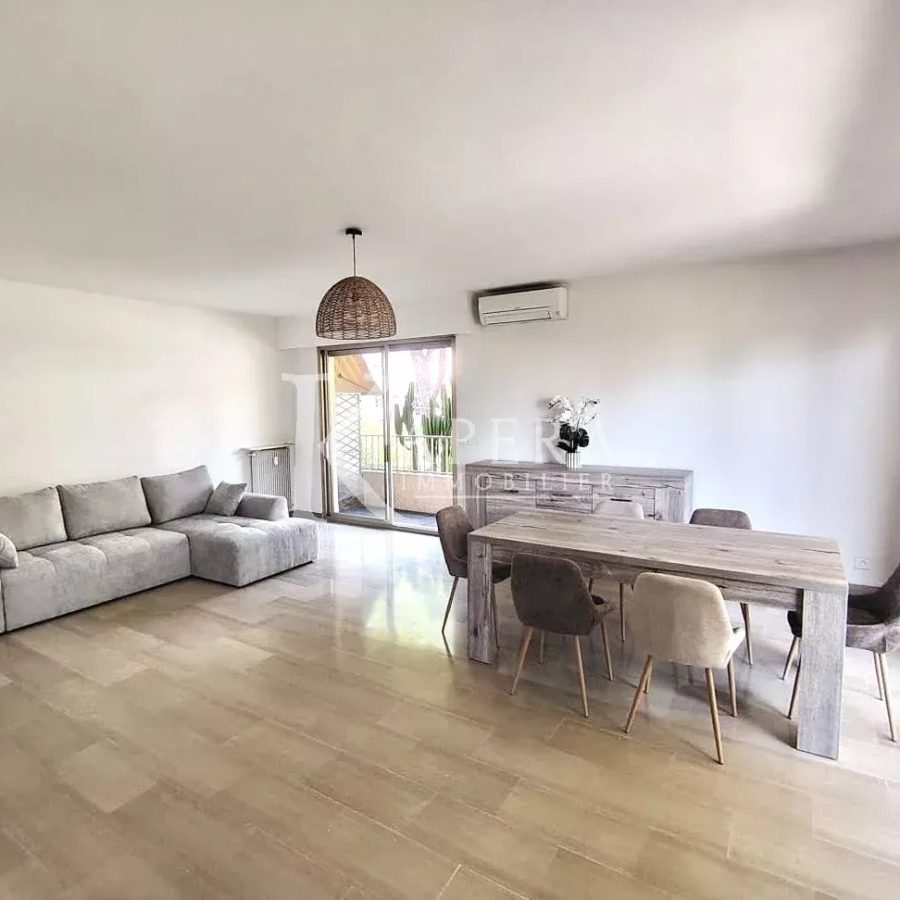 LOCATION 4P MEUBLÉ 100m2 -ANTIBES ROSTAGNE-GARAGE