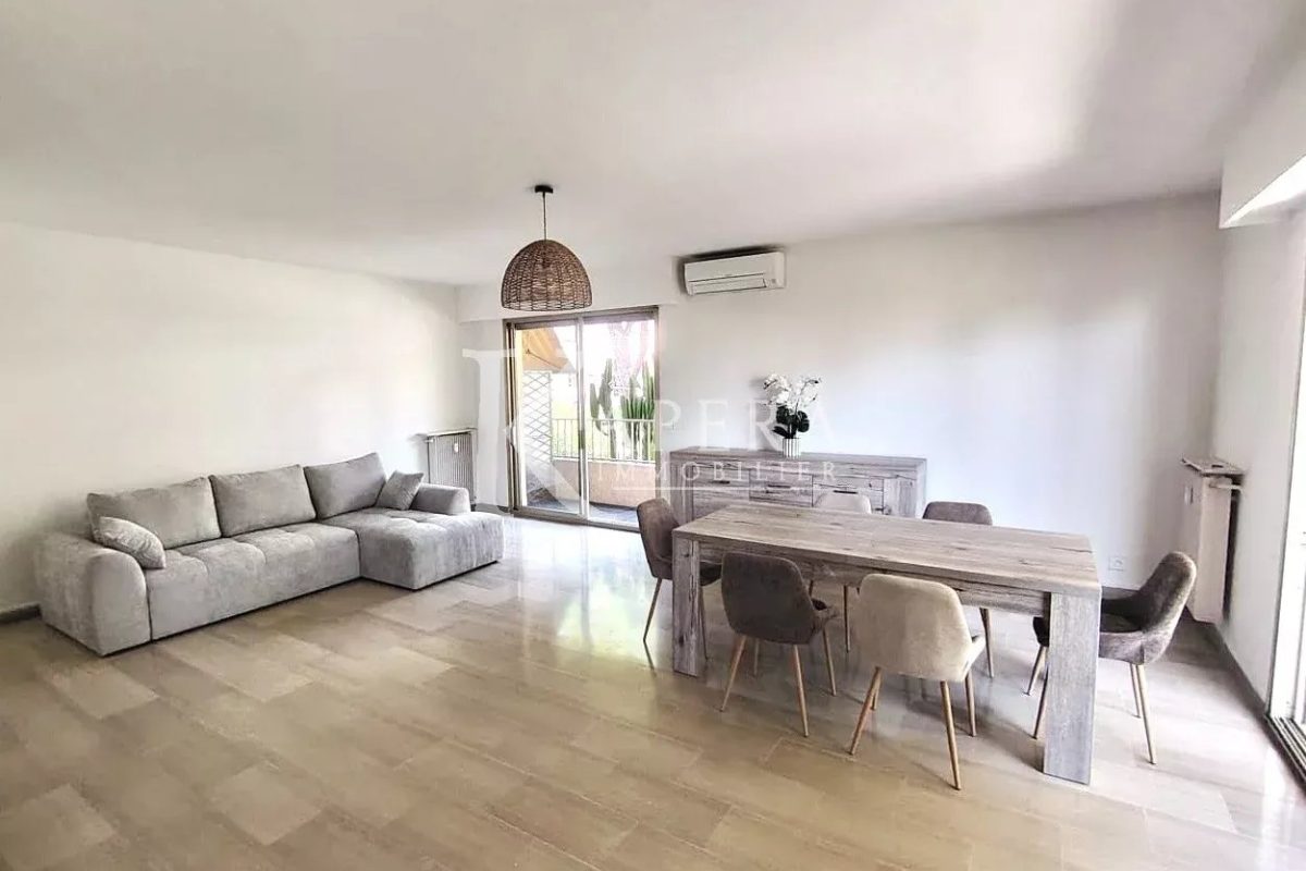 LOCATION 4P MEUBLÉ 100m2 -ANTIBES ROSTAGNE-GARAGE