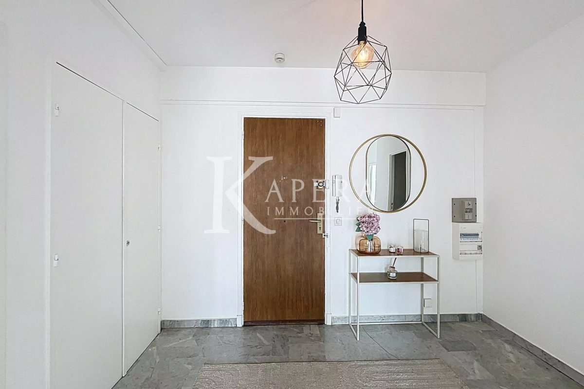 VENTE 2P 62M2 - CAGNES SUR MER CENTRE - BALCON