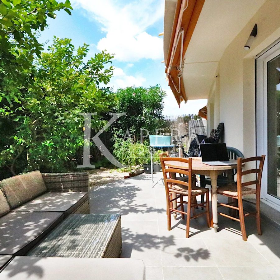 VENTE 2P 45M2 - SAINT LAURENT DU VAR CENTRE - REZ DE JARDIN