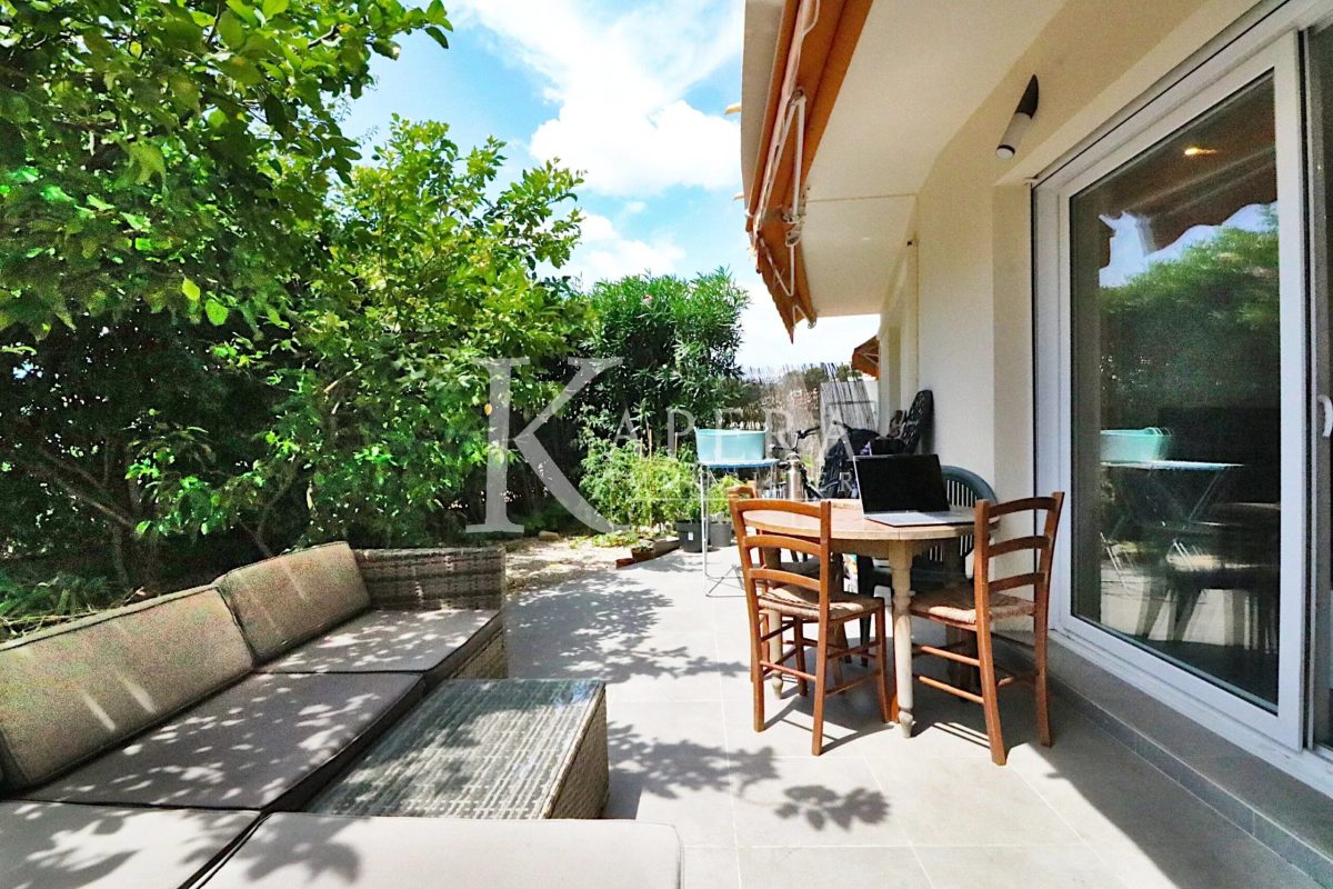 VENTE 2P 45M2 - SAINT LAURENT DU VAR CENTRE - REZ DE JARDIN