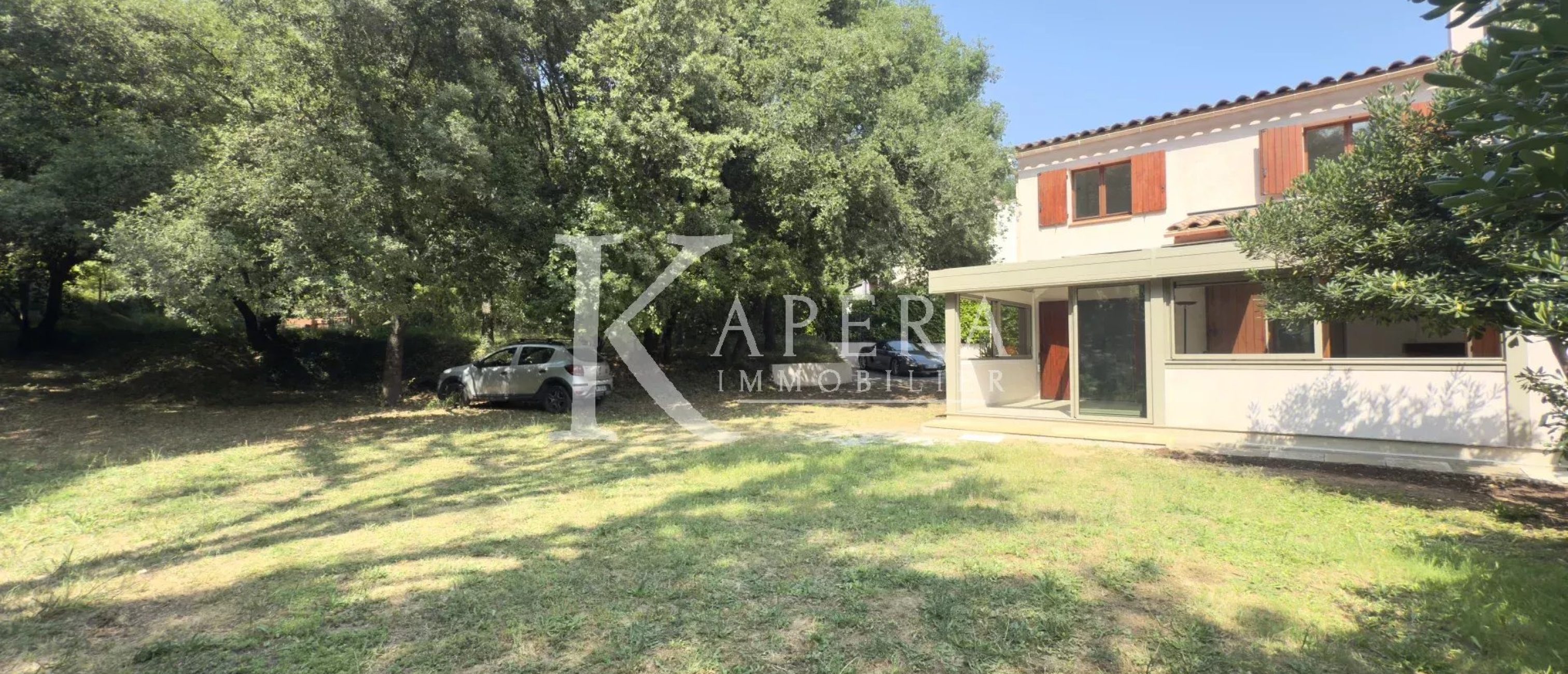 LOCATION MAISON - VALBONNE ILE VERTE- GARAGE-JARDIN-PISCINE