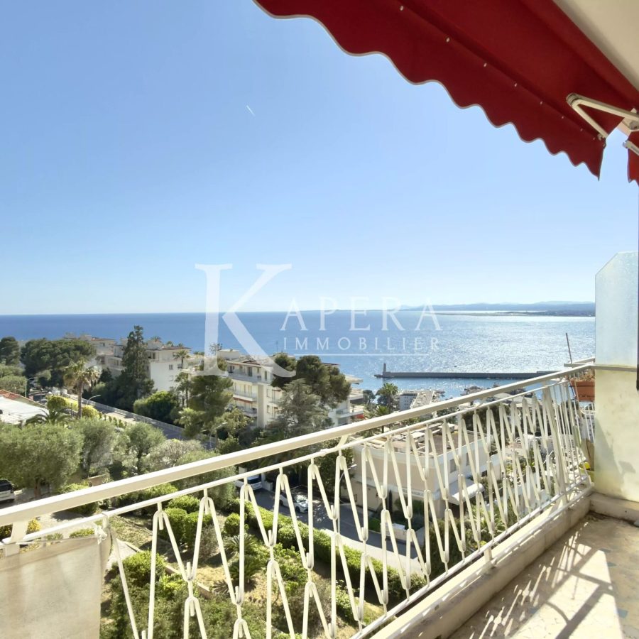 VENTE 3P - NICE MONT BORON- VUE MER - GARAGE - CAVE