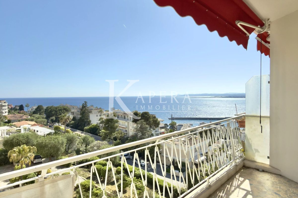 VENTE 3P - NICE MONT BORON- VUE MER - GARAGE - CAVE