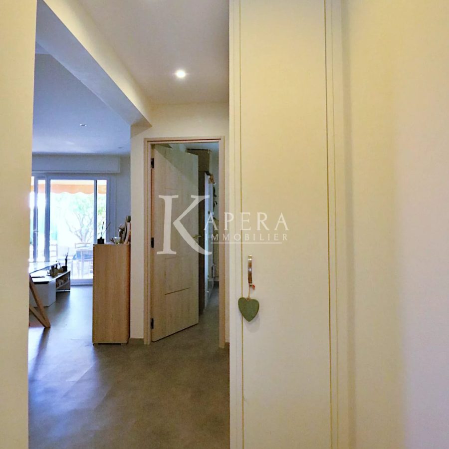 VENTE 2P 45M2 - SAINT LAURENT DU VAR CENTRE - REZ DE JARDIN