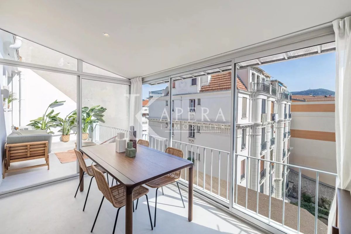 VENTE 2P 35M2 - NICE DUBOUCHAGE - TERRASSE