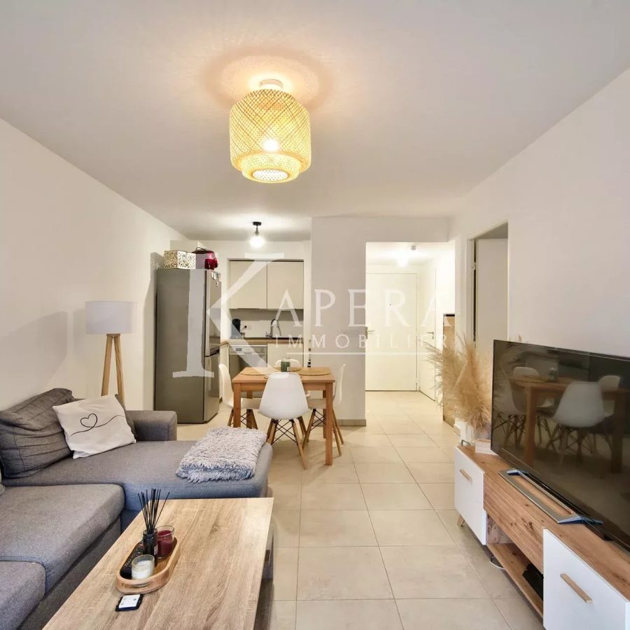 VENTE 2P 41M² - SAINT LAURENT DU VAR/LES PUGETS - TERRASSE - PARKING