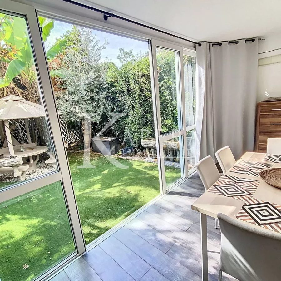 VENTE 2P 37M2 - SAINT LAURENT DU VAR/LES VESPINS - JARDIN ET VERANDA