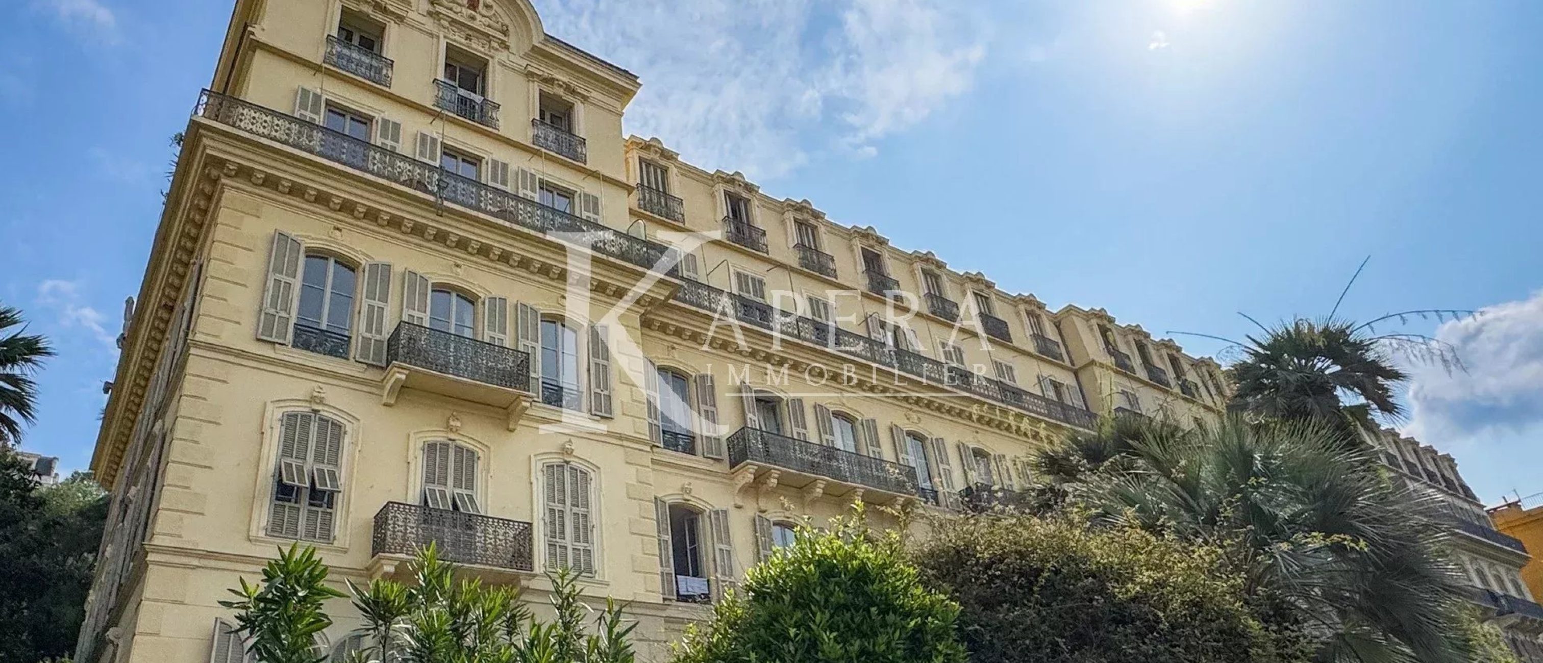 VENTE 3P 125M2 - NICE CARABACEL - CHARME DE L'ANCIEN