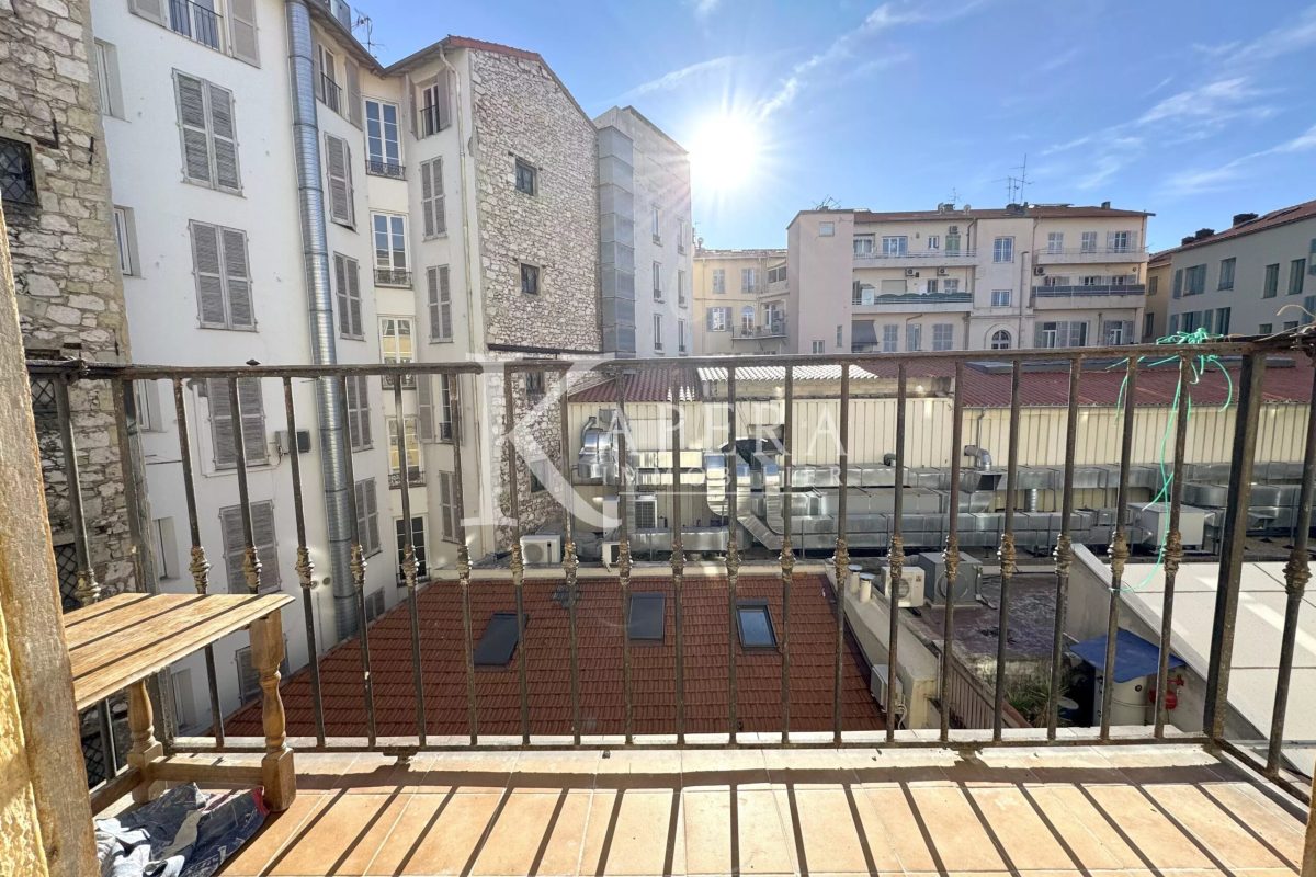 VENTE 2/3P 63M2 - NICE HOTEL DES POSTES - BALCON