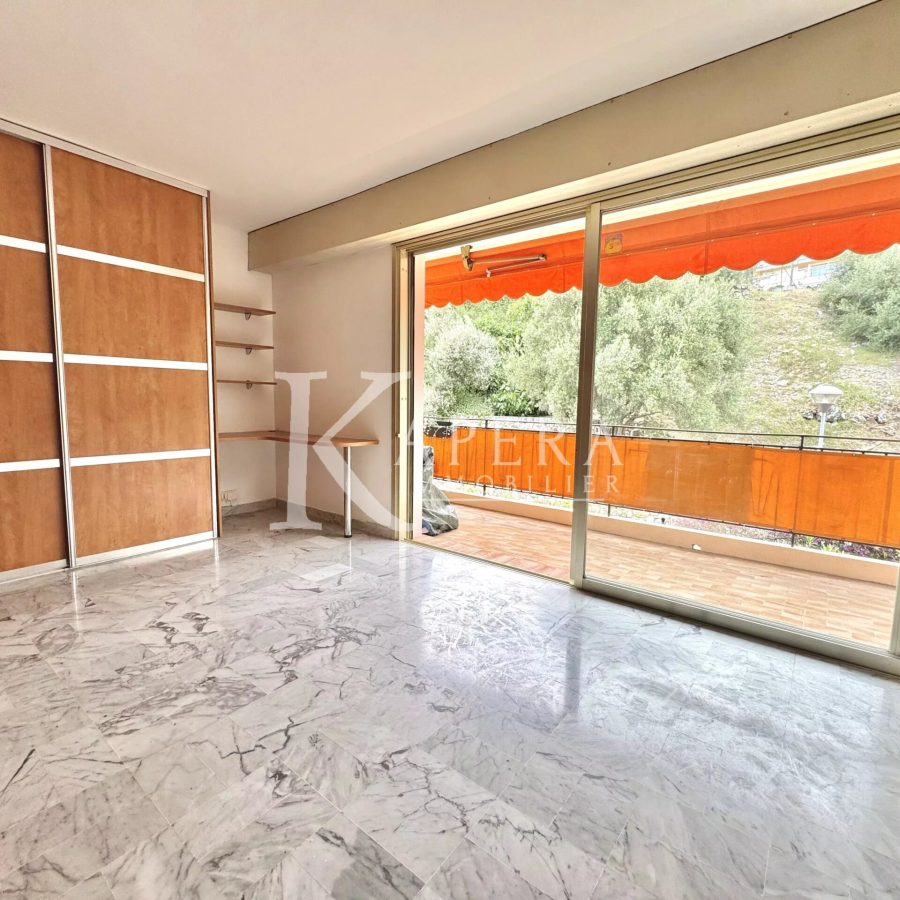 VENTE GRAND F1 36 M² - ROQUEBRUNE-CAP-MARTIN / 2ÈME HAMEAU - TERRASSE - DERNIER ETAGE AVEC TERRASSE