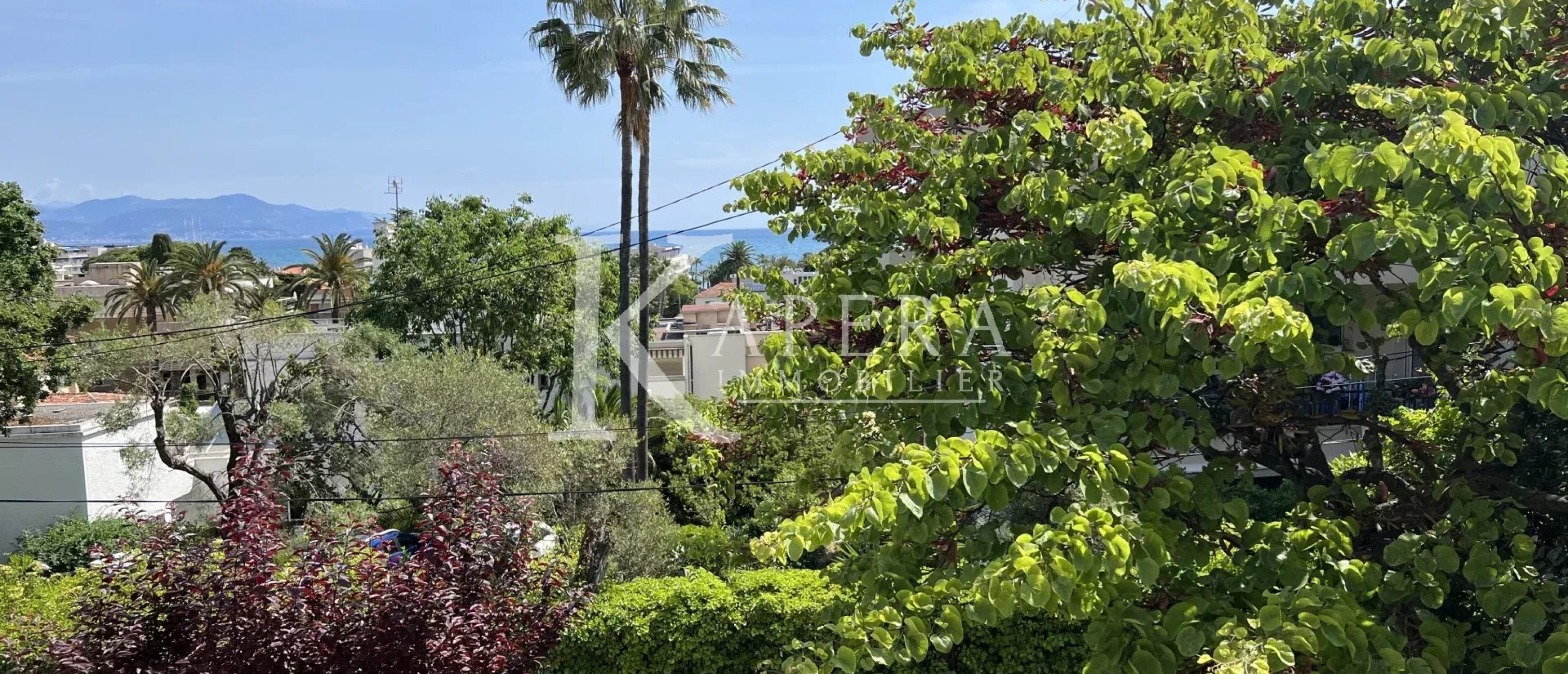 LOCATION VIDE 3 PIECES 75m2 - ANTIBES ILETTE - VUE MER-GARAGE