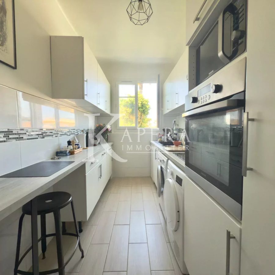 VENTE 2P 56,25M² - NICE BAS CIMIEZ - VUE DEGAGEE