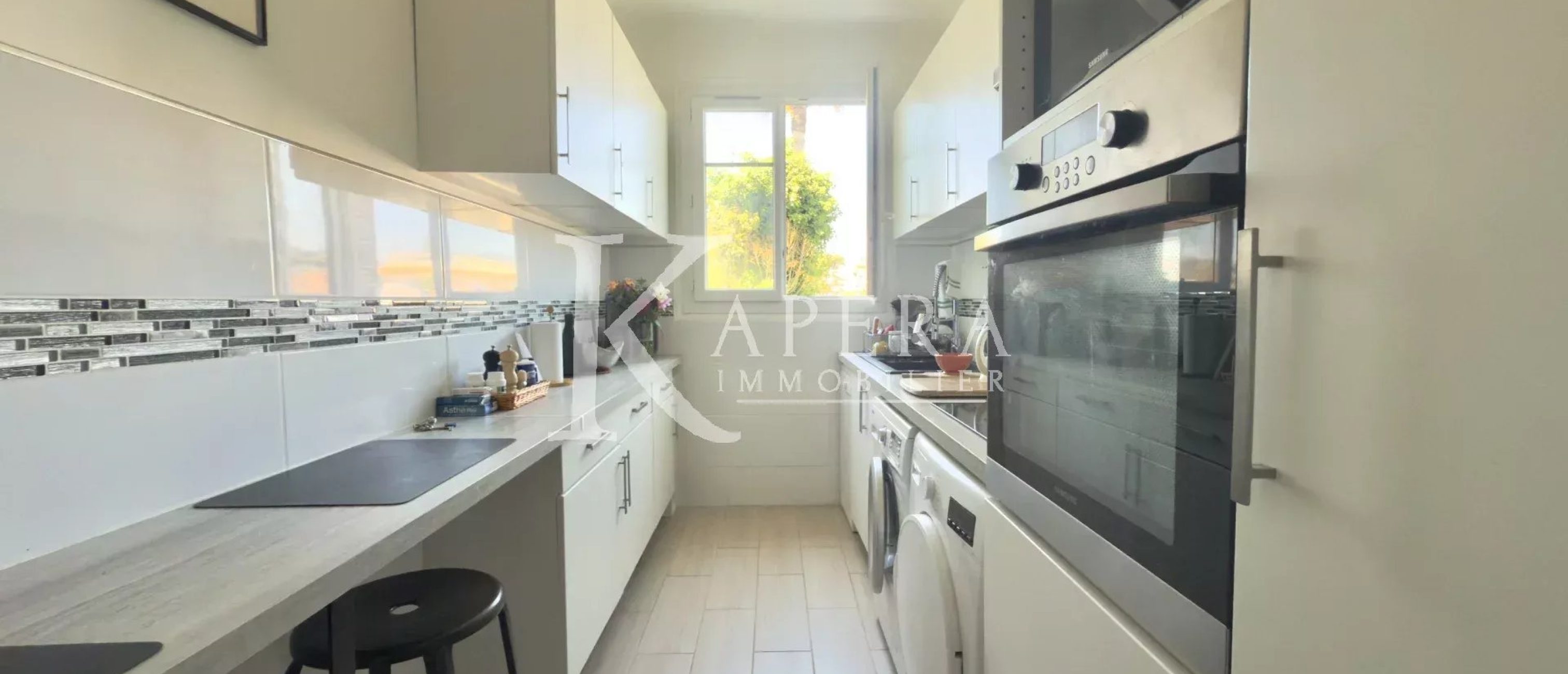 VENTE 2P 56,25M² - NICE BAS CIMIEZ - VUE DEGAGEE