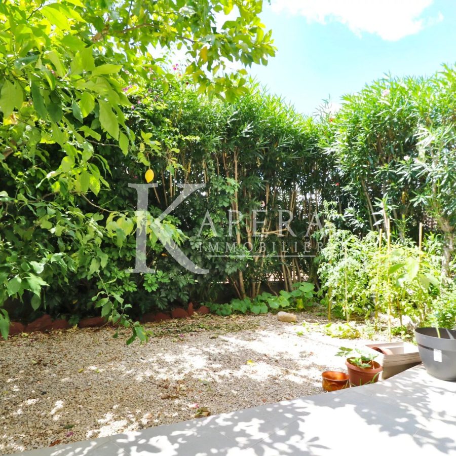 VENTE 2P 45M2 - SAINT LAURENT DU VAR CENTRE - REZ DE JARDIN