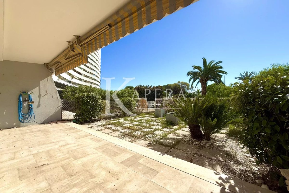 VENTE 3P 62M² - MARINA BAIE DES ANGES - JARDIN - TERRASSE