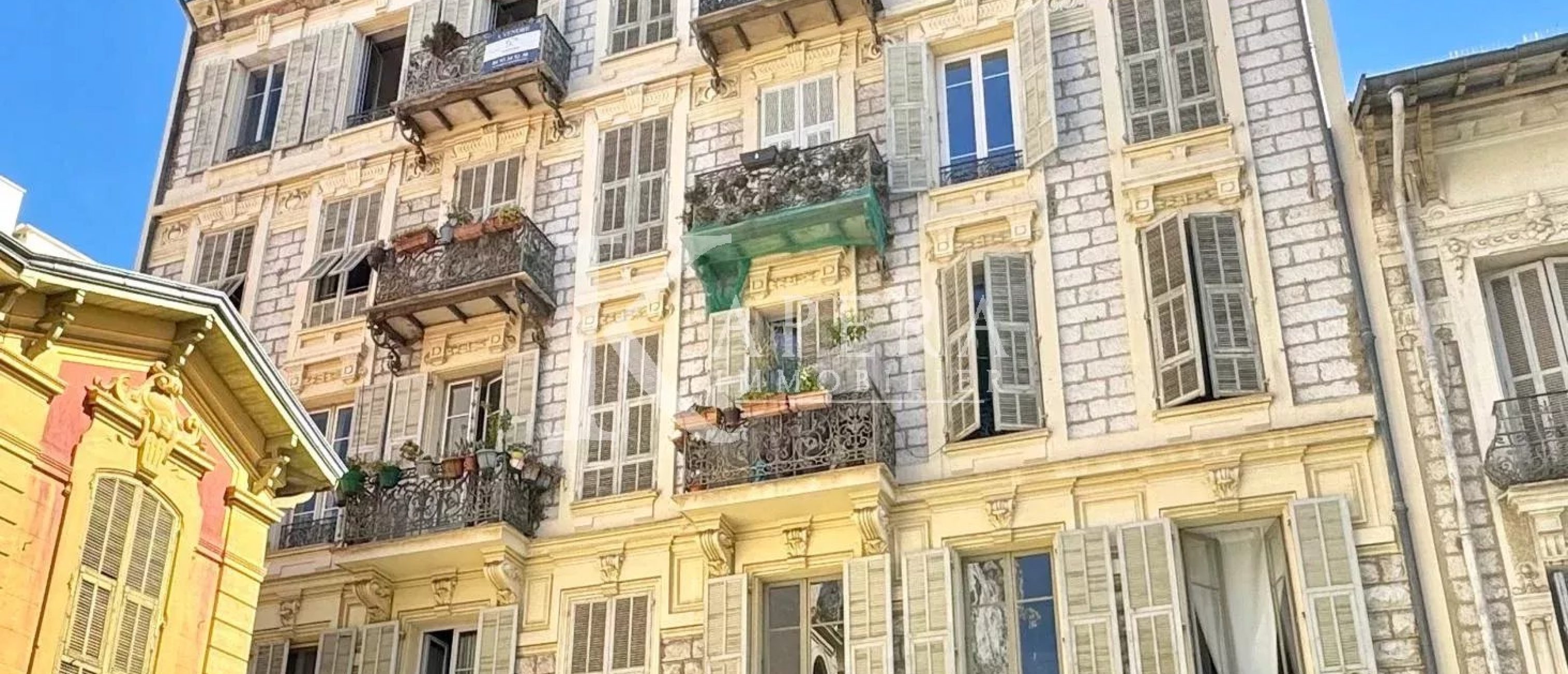 EN VENTE 4P 83m² - NICE CARABACEL - CHARME DE L'ANCIEN