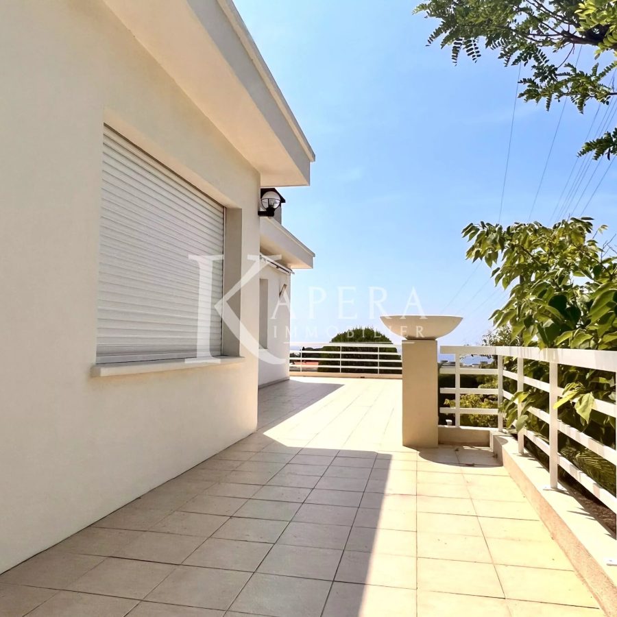 VENTE MAISON 10P 205M2 - CAGNES SUR MER / GROS BUAUX - VUE MER - TERRAIN 5376M2