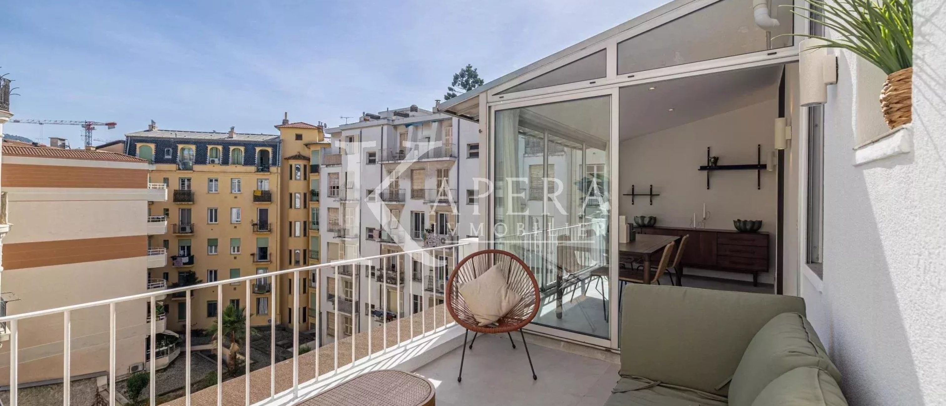 VENTE 2P 35M2 - NICE DUBOUCHAGE - TERRASSE