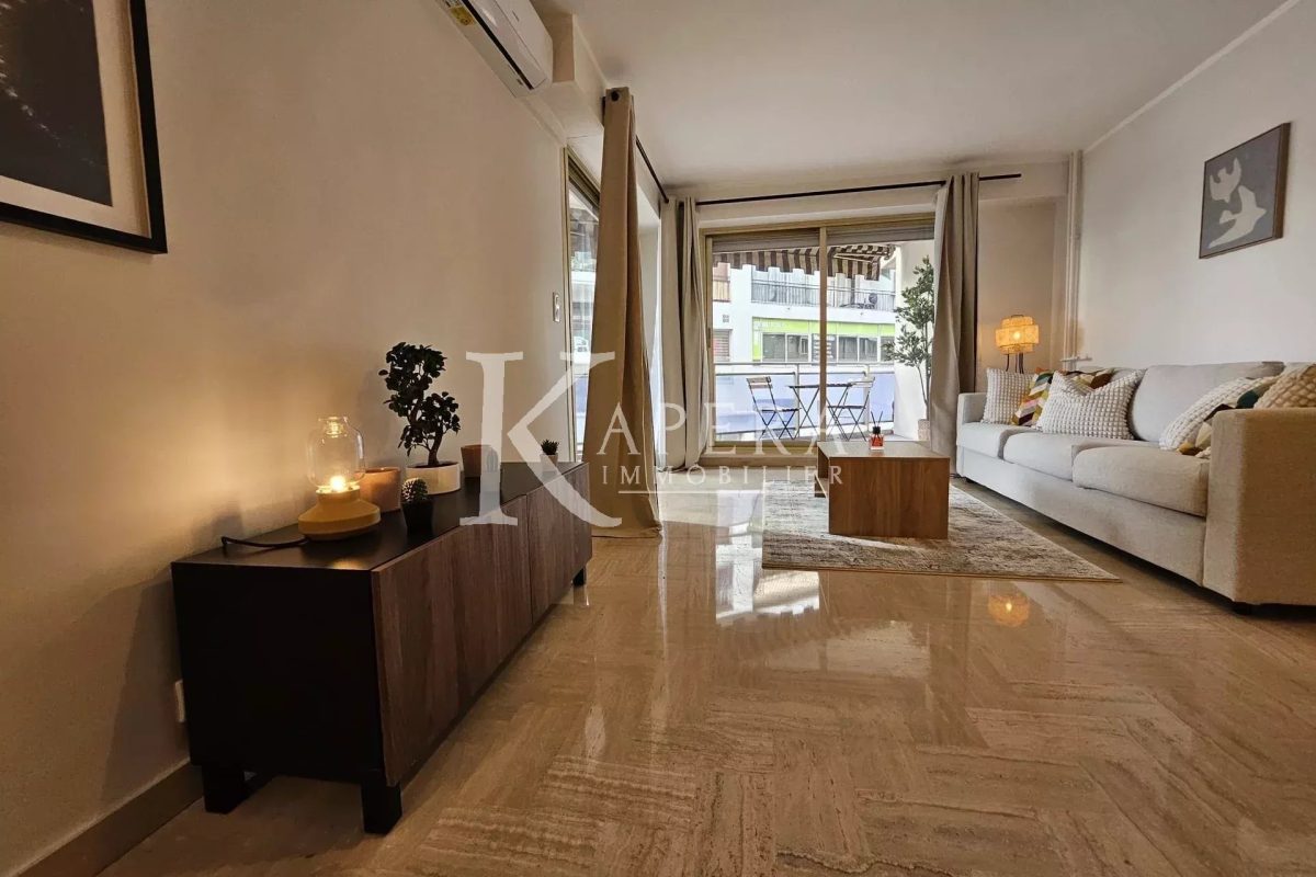 VENTE 3/4P 79M2 - CROS DE CAGNES - CENTRE VILLE - REFAIT À NEUF