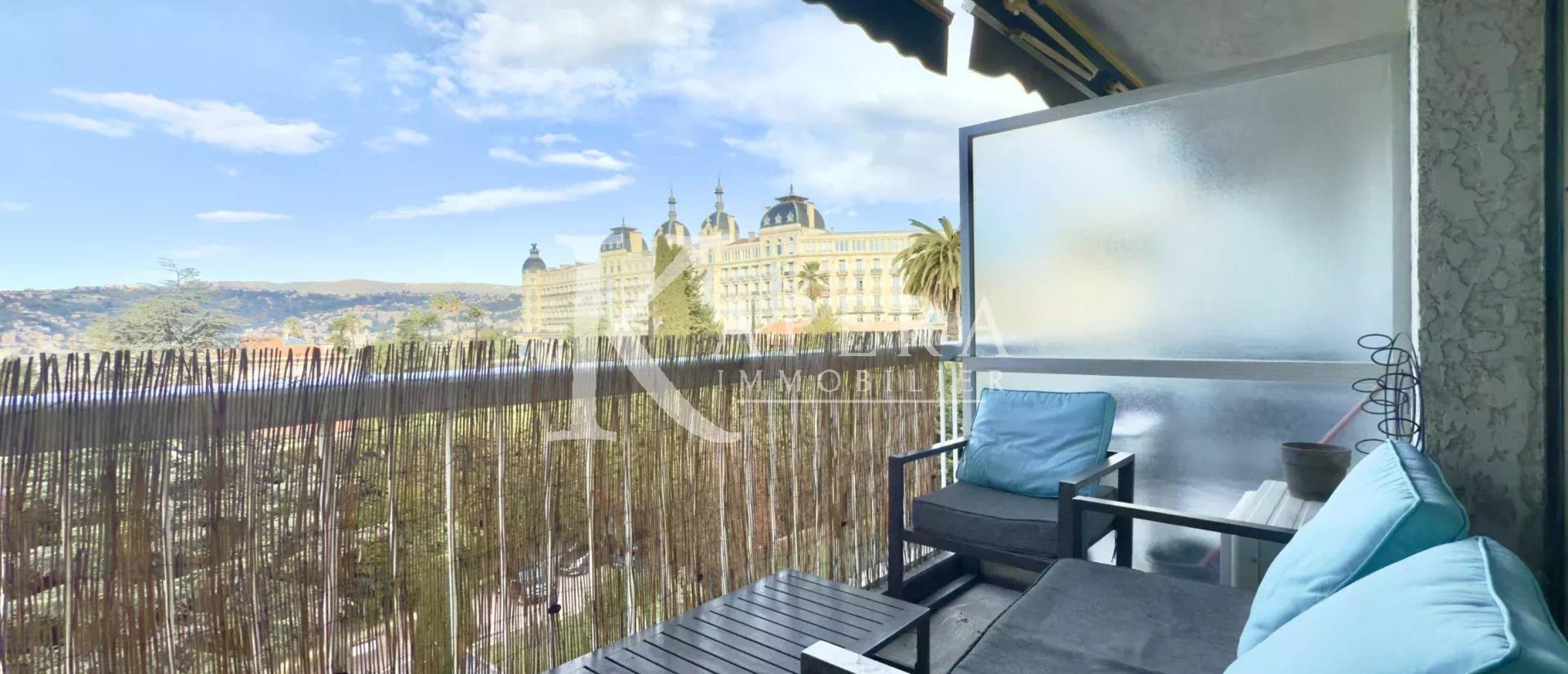 LOCATION 2P 50 m2 - NICE CIMIEZ - VUE DEGAGEE- GARAGE 24M2-CAVE