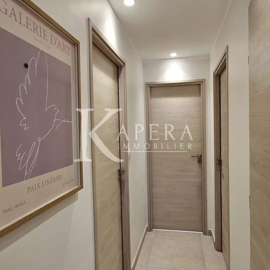 VENTE 3/4P 79M2 - CROS DE CAGNES - CENTRE VILLE - REFAIT À NEUF