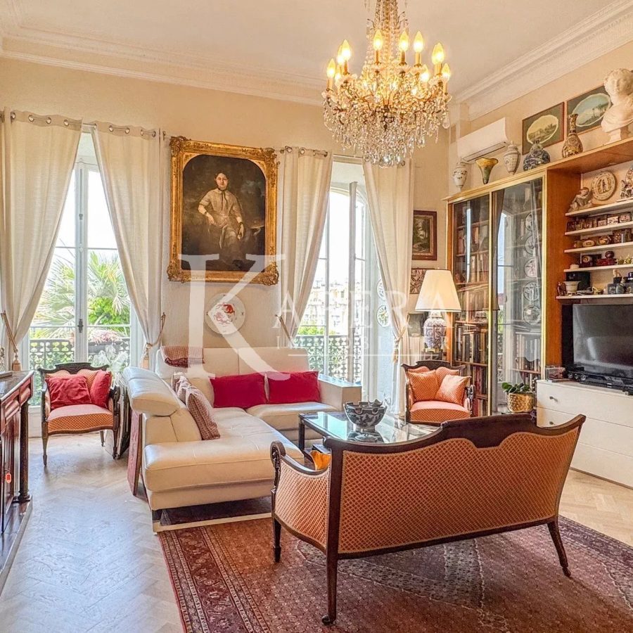 VENTE 3P 125M2 - NICE CARABACEL - CHARME DE L'ANCIEN