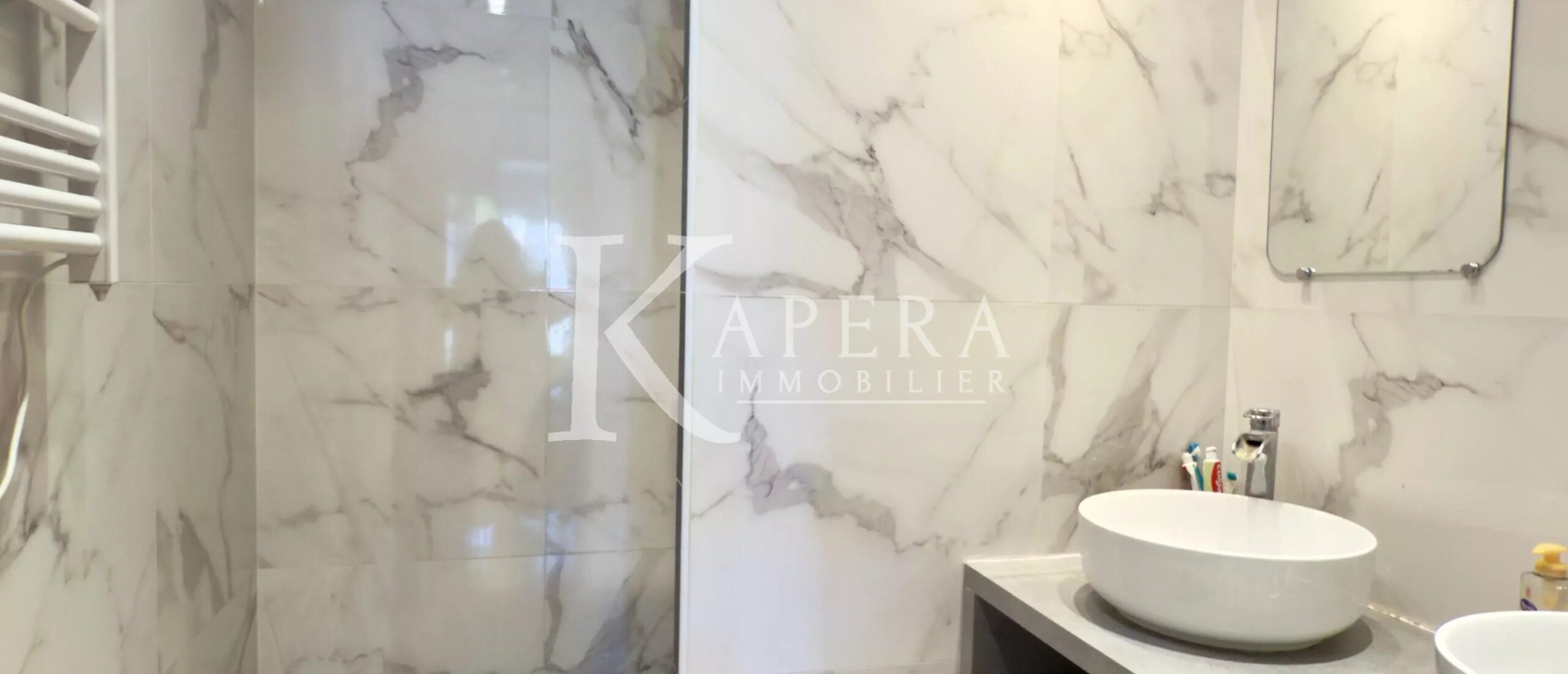 VENTE 3P 69M2 - CAGNES SUR MER - TRAVERSANT - LUMINEUX