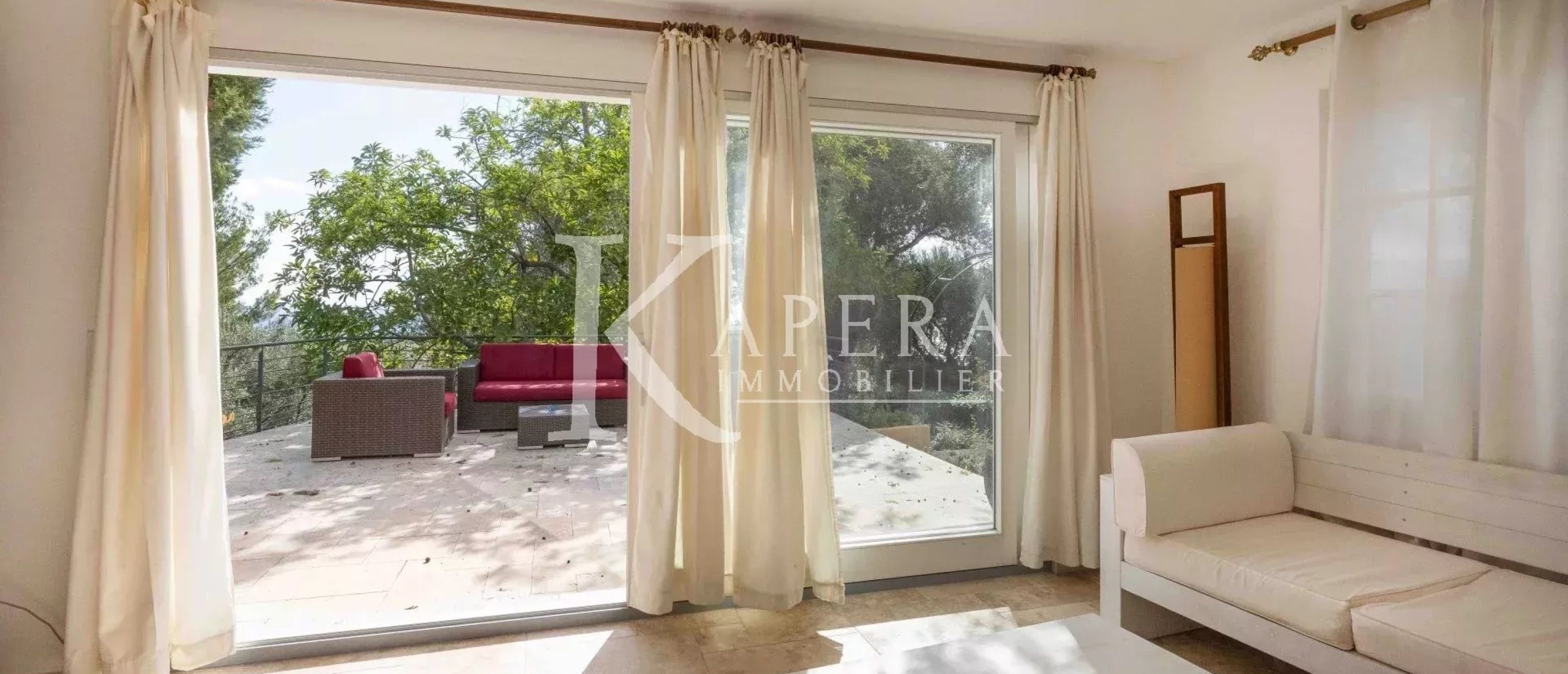 VENTE VILLA 7P 335M² - MENTON - VUE PANORAMIQUE MER ET MONTAGNES