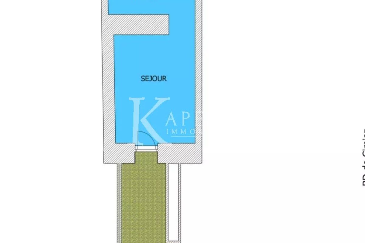 VENTE 2P 43M2 - NICE CIMIEZ - JARDIN PRIVATIF