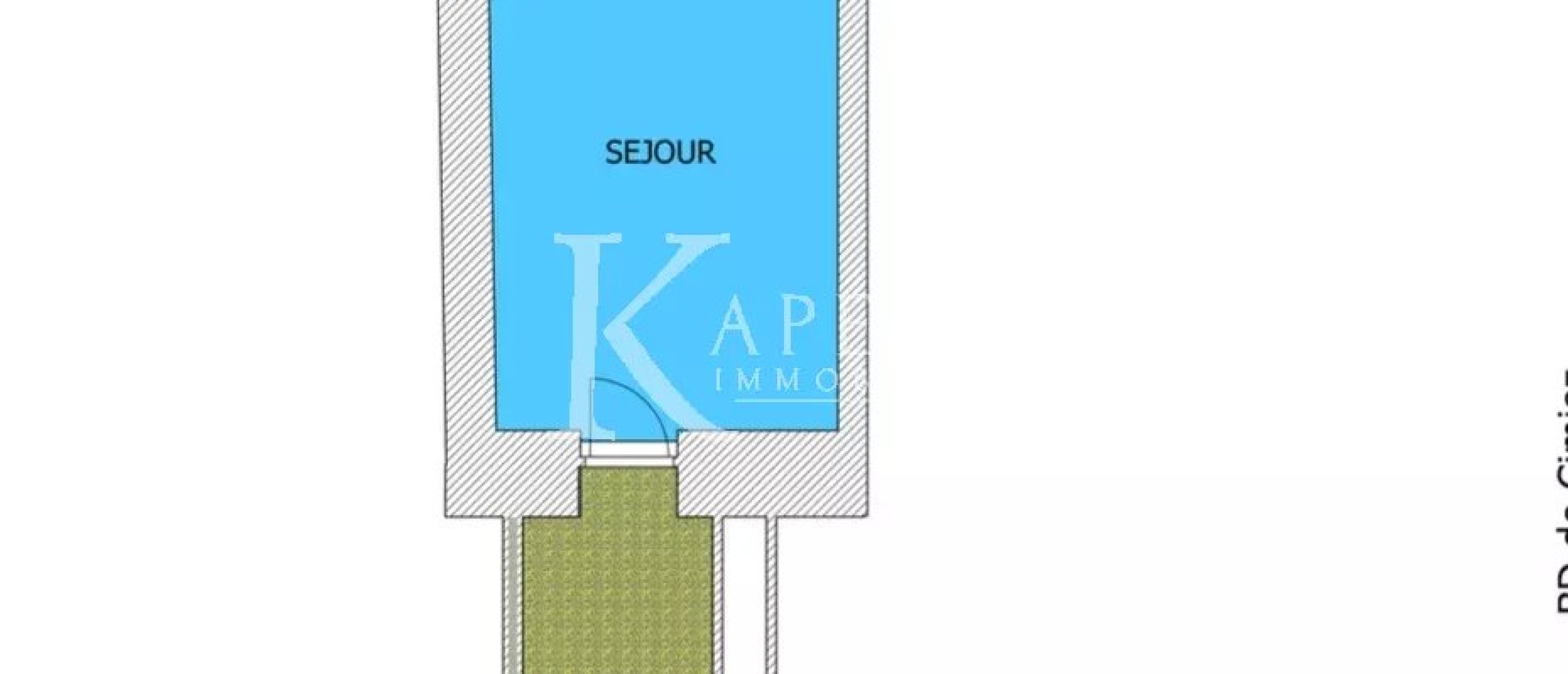 VENTE 2P 43M2 - NICE CIMIEZ - JARDIN PRIVATIF