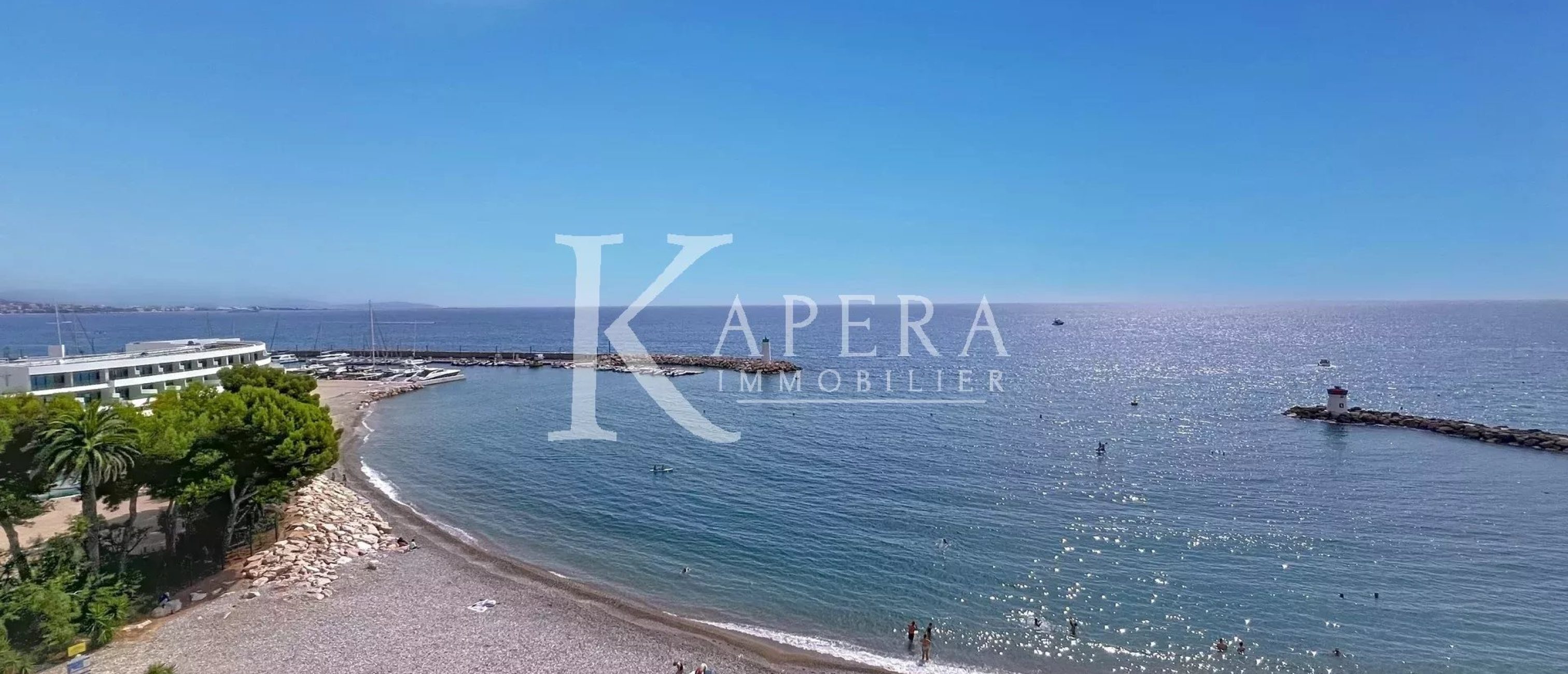 VENTE 4P 92M2 - MARINA BAIE DES ANGES - TERRASSE - GARAGE