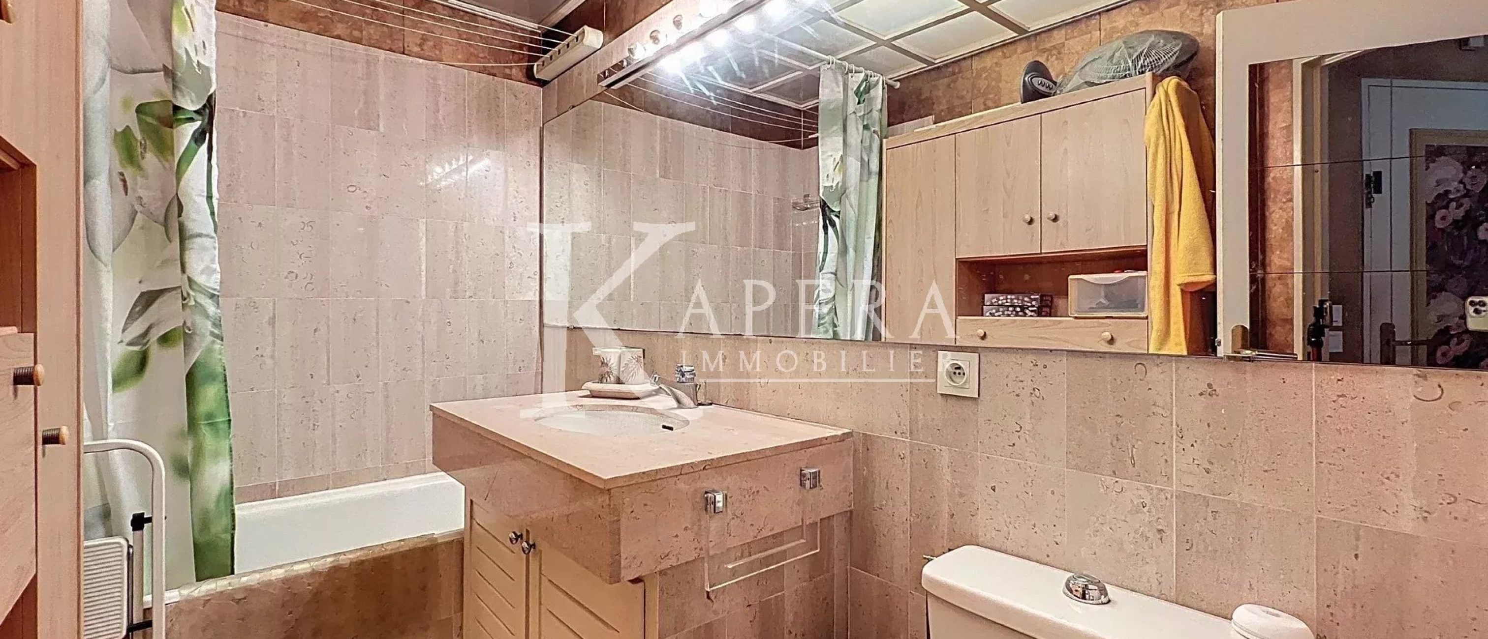 VENTE STUDIO 26M2 - MARINA BAIE DES ANGES - LOGGIA