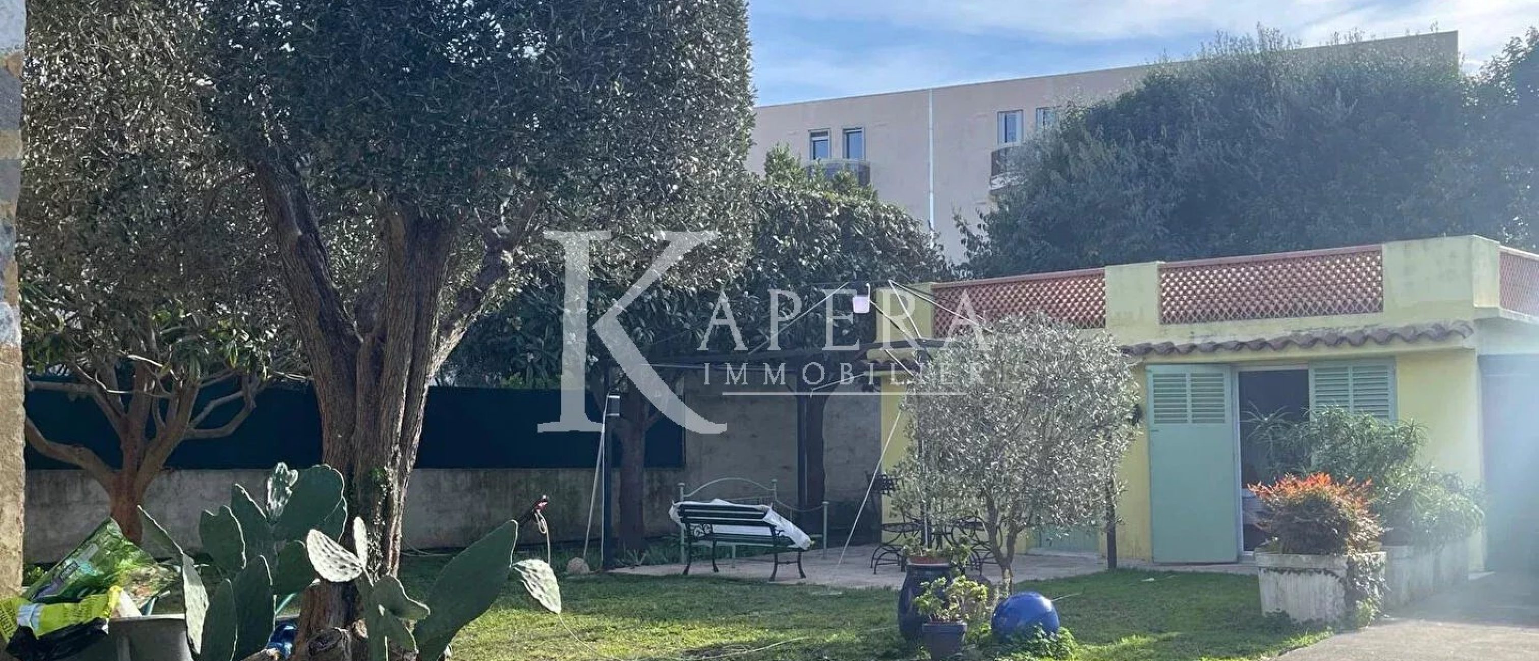 VENTE MAISON 175M2 - VILLENEUVE LOUBET -  TERRAIN ARBORE