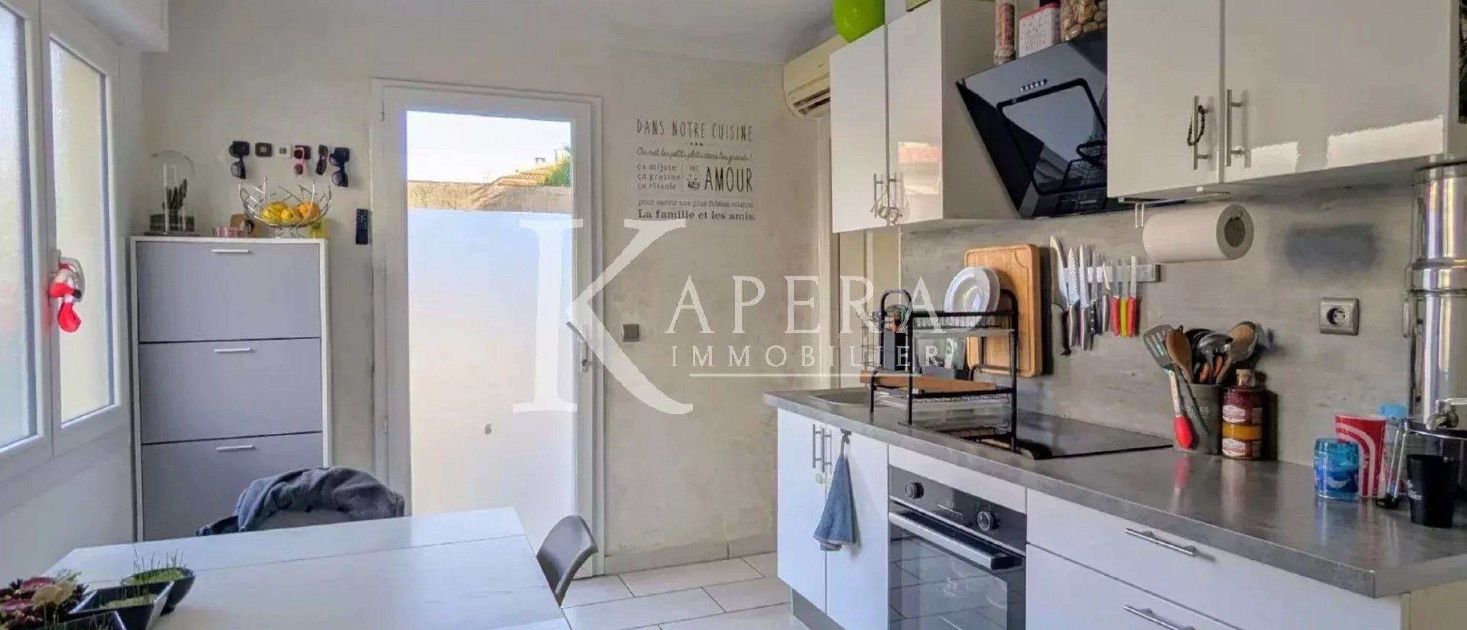 VENTE 5P 180M2 - ST LAURENT DU VAR/GARE - REZ DE JARDIN