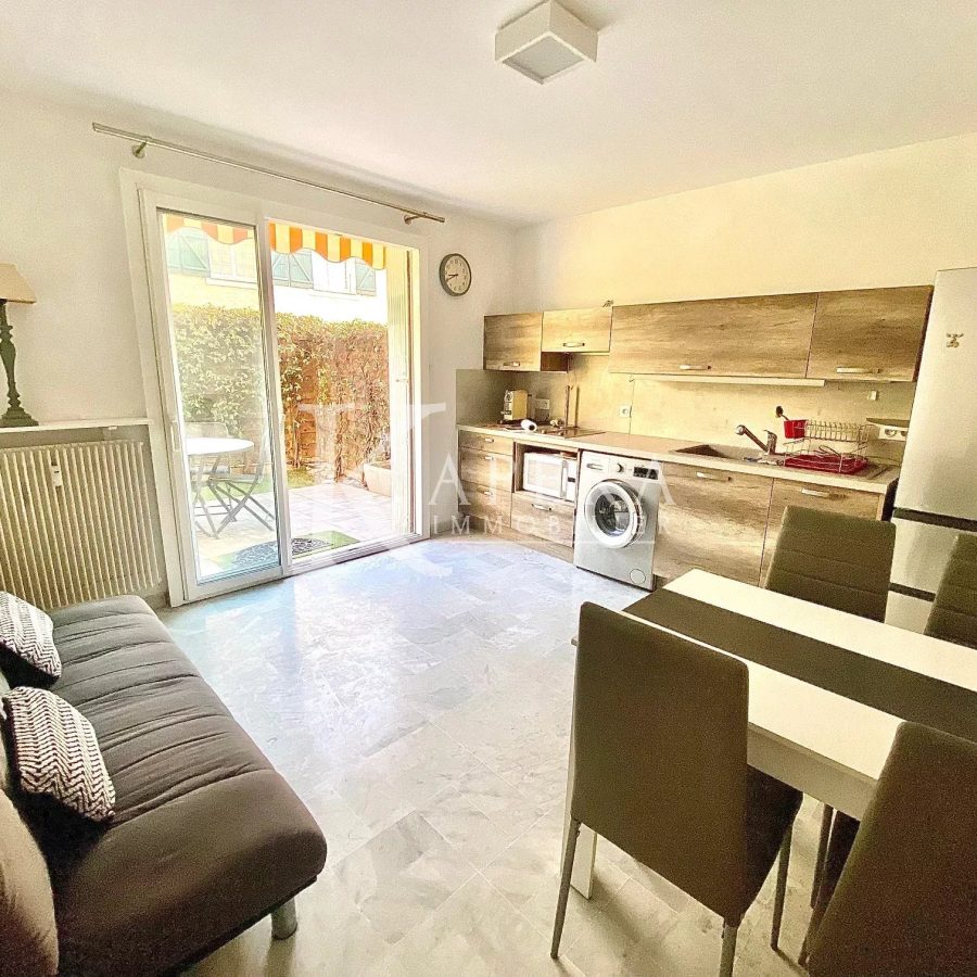 VENTE 2P 31M2 - VILLENEUVE-LOUBET/FERRAYONNES - REZ DE JARDIN - PARKING