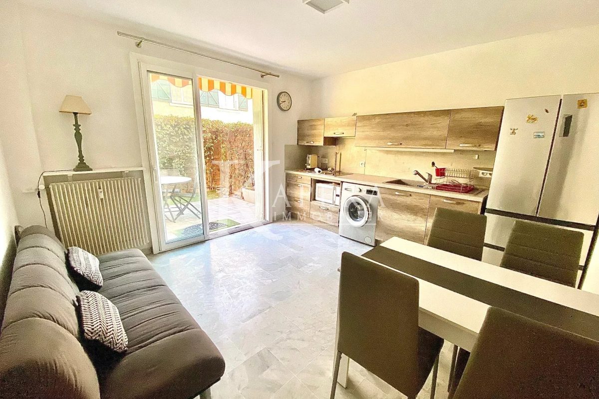 VENTE 2P 31M2 - VILLENEUVE-LOUBET/FERRAYONNES - REZ DE JARDIN - PARKING