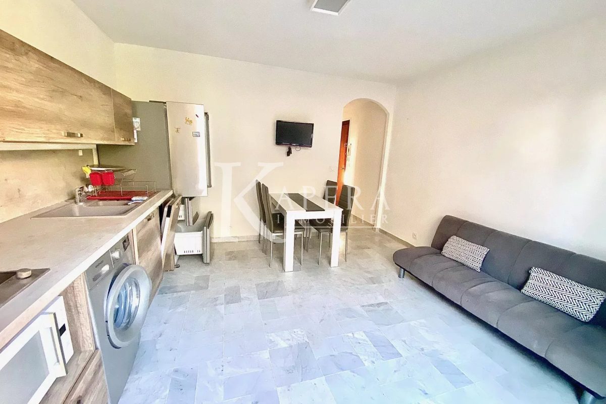 VENTE 2P 31M2 - VILLENEUVE-LOUBET/FERRAYONNES - REZ DE JARDIN - PARKING