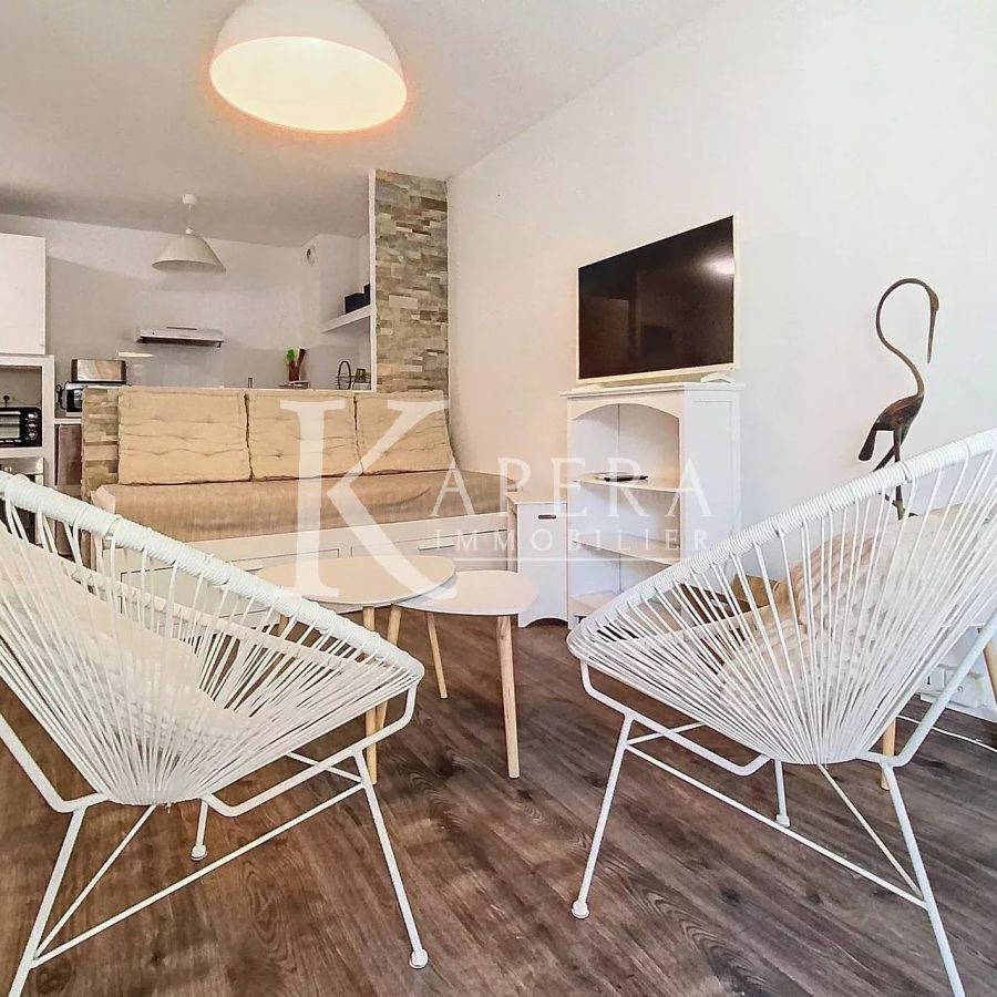 VENTE 2P 37M2 - SAINT LAURENT DU VAR/LES VESPINS - JARDIN ET VERANDA