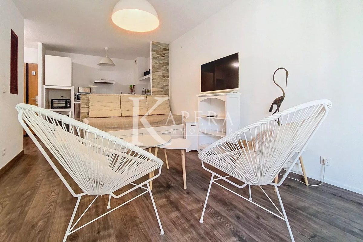 VENTE 2P 37M2 - SAINT LAURENT DU VAR/LES VESPINS - JARDIN ET VERANDA