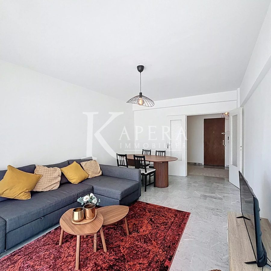 VENTE 2P 62M2 - CAGNES SUR MER CENTRE - BALCON