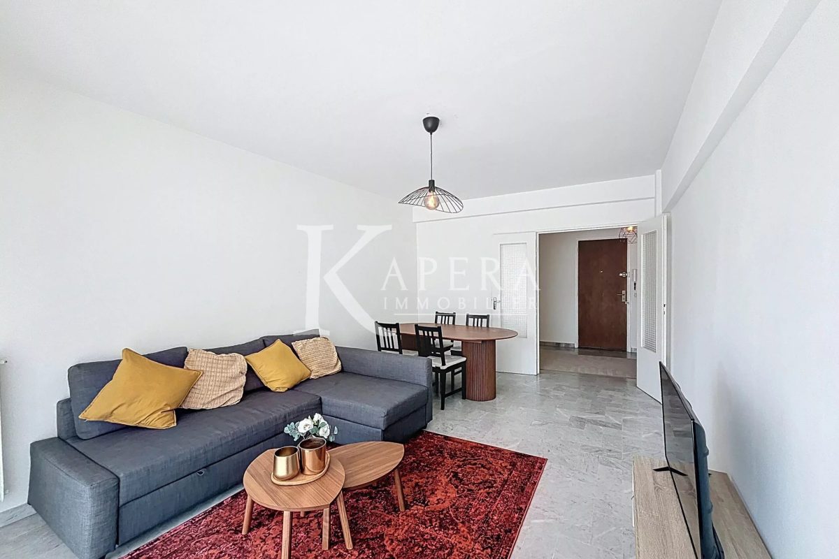 VENTE 2P 62M2 - CAGNES SUR MER CENTRE - BALCON