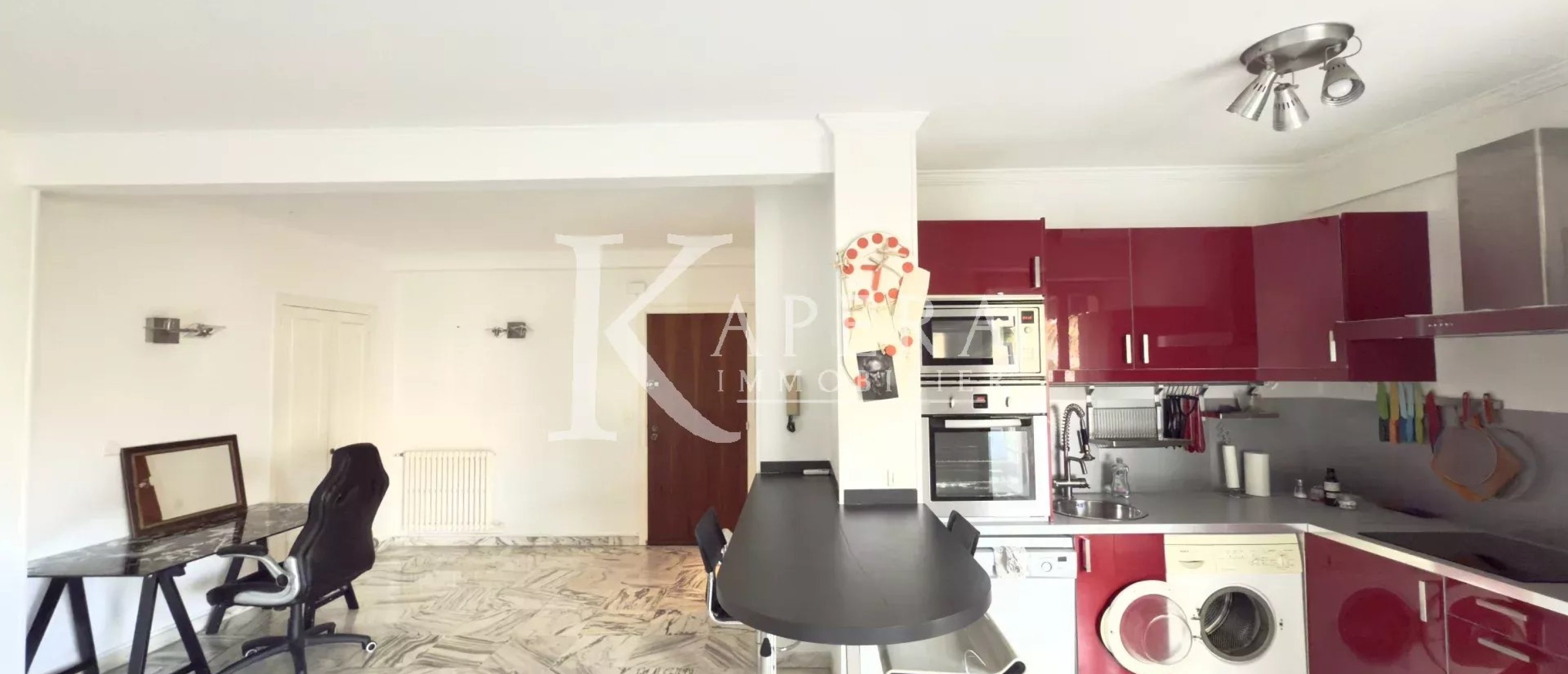 LOCATION 2P 50 m2 - NICE CIMIEZ - VUE DEGAGEE- GARAGE 24M2-CAVE