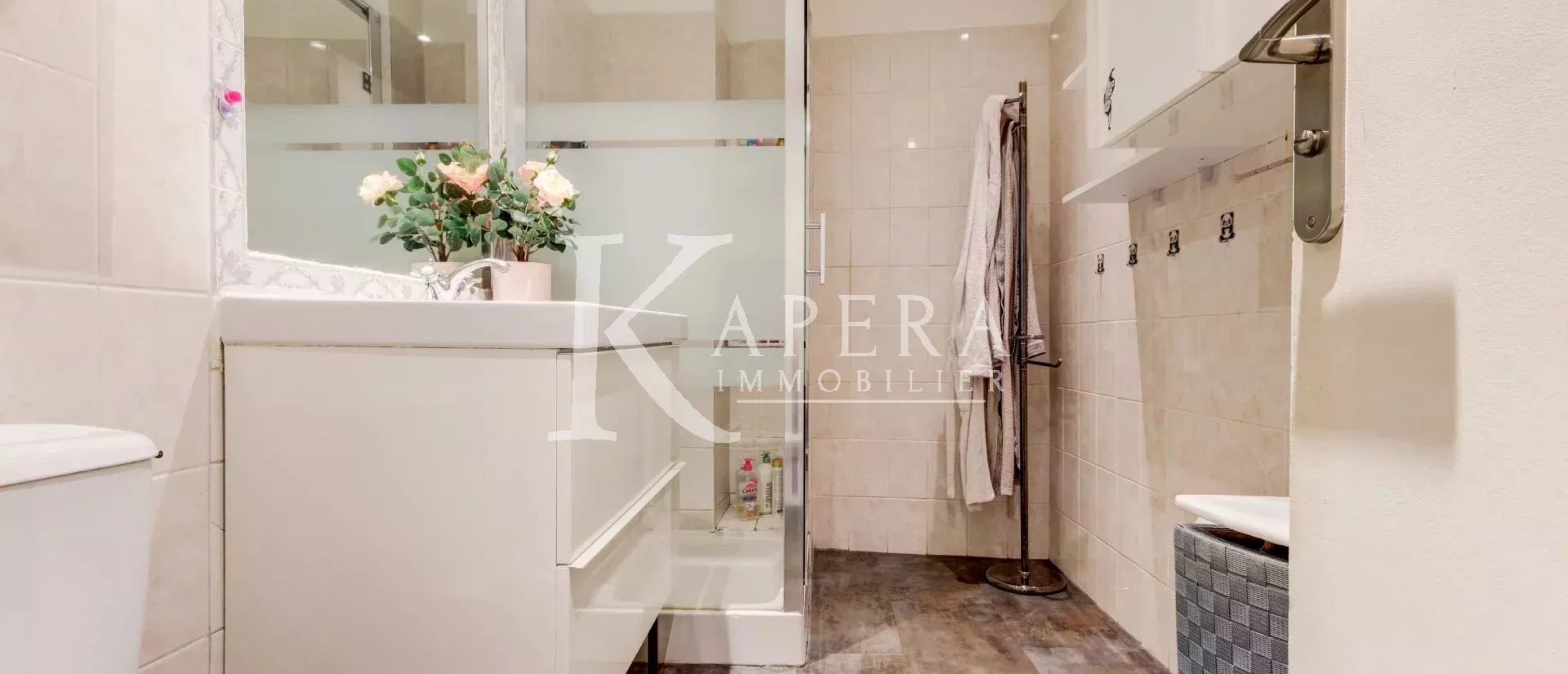 VENTE 2P 39m² - NICE NORD - BALCONS - TRAVERSANT