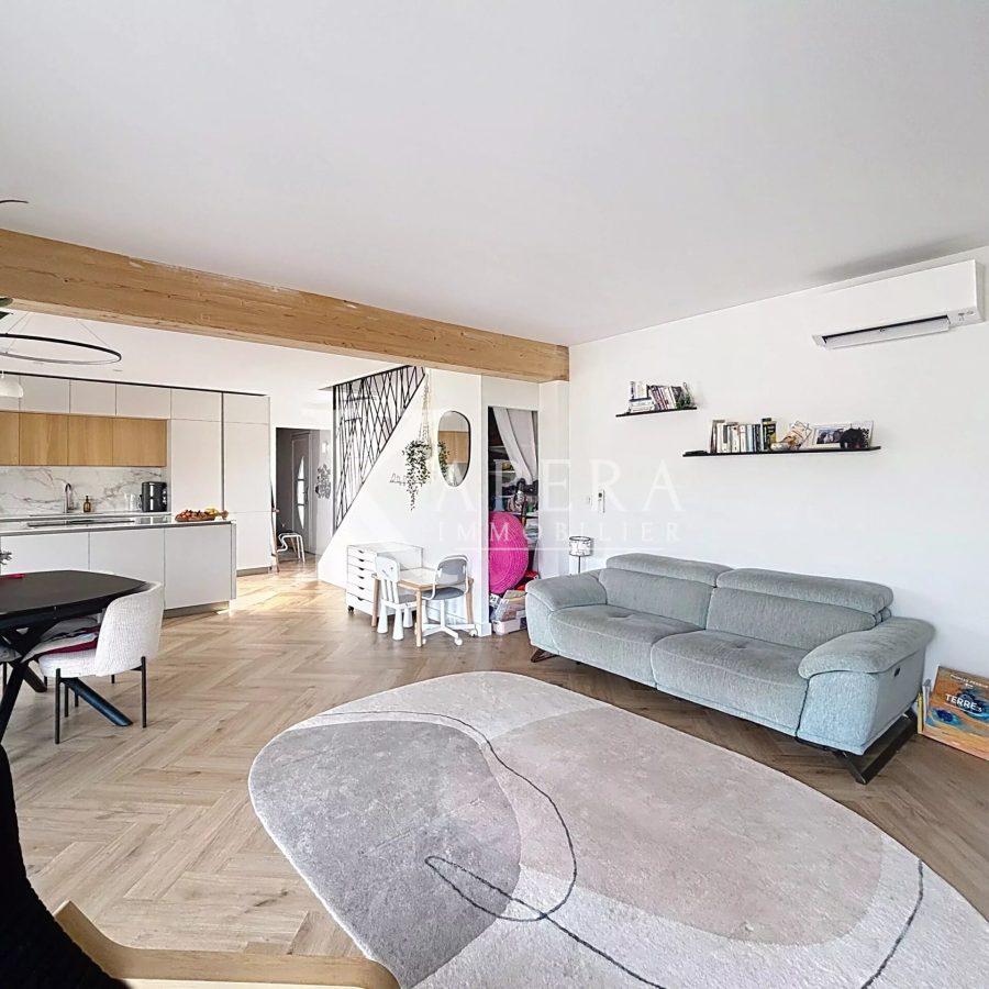 VENTE MAISON INDIVIDUELLE 150M2 - CAGNES SUR MER - CONFORT - STATIONNEMENTS