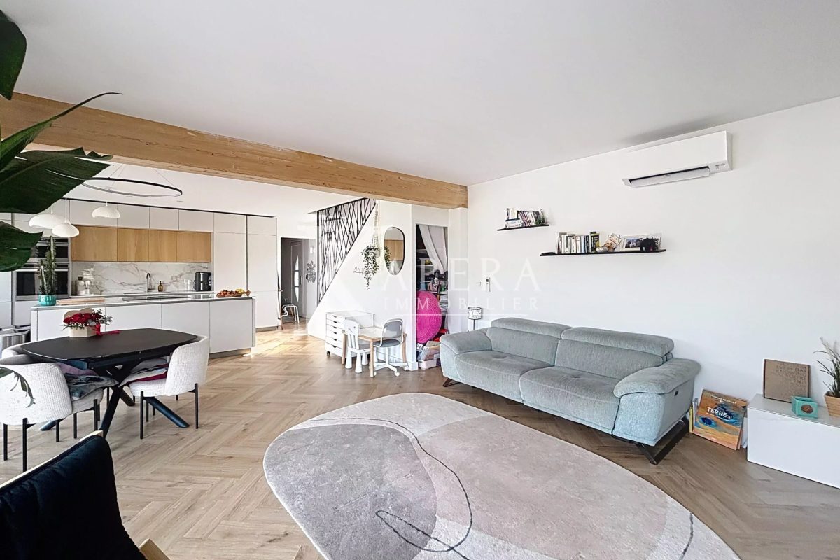 VENTE MAISON INDIVIDUELLE 150M2 - CAGNES SUR MER - CONFORT - STATIONNEMENTS