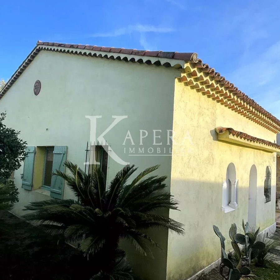 VENTE MAISON 175M2 - VILLENEUVE LOUBET -  TERRAIN ARBORE