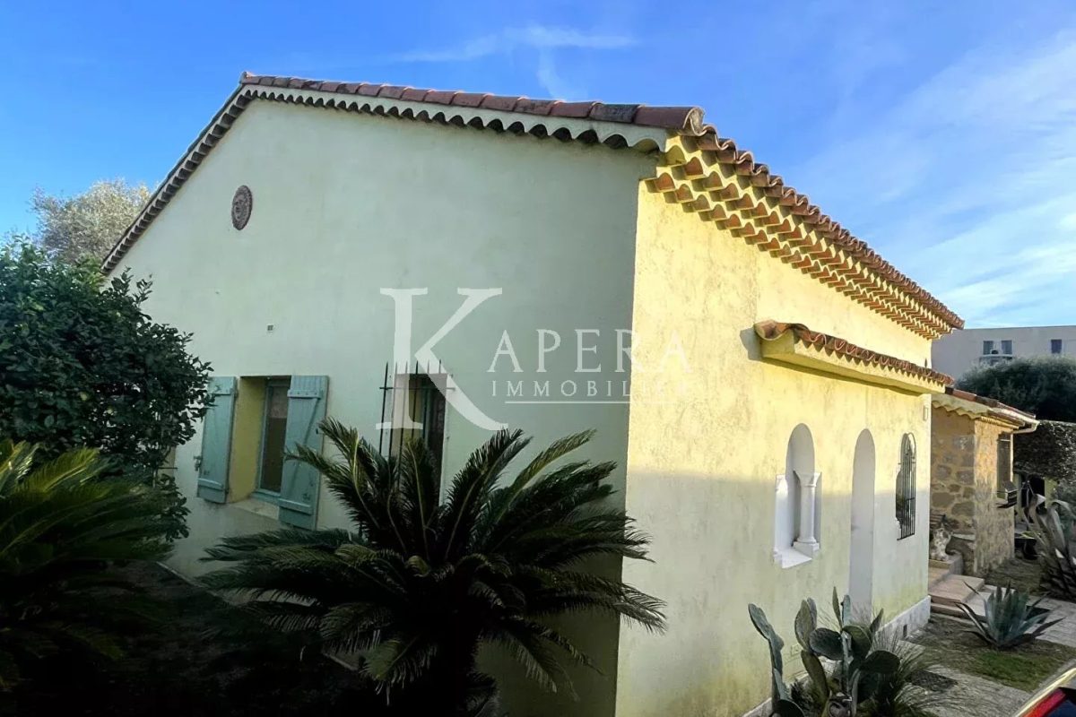 VENTE MAISON 175M2 - VILLENEUVE LOUBET -  TERRAIN ARBORE