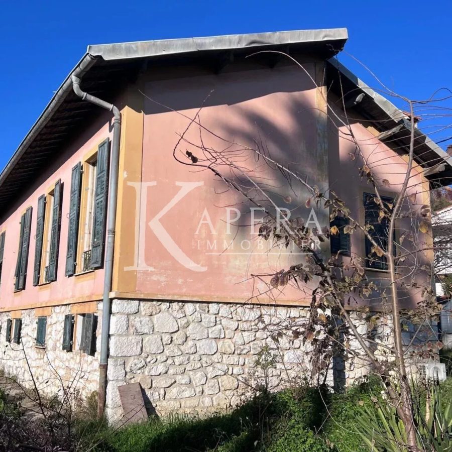 VENTE MAISON FAMILIALE 6P 163M2 - CAGNES SUR MER/ BREGUIERES - BEAU TERRAIN - CALME